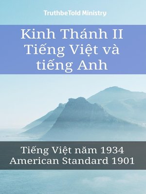 cover image of Tiếng Việt Anh Kinh Thánh II